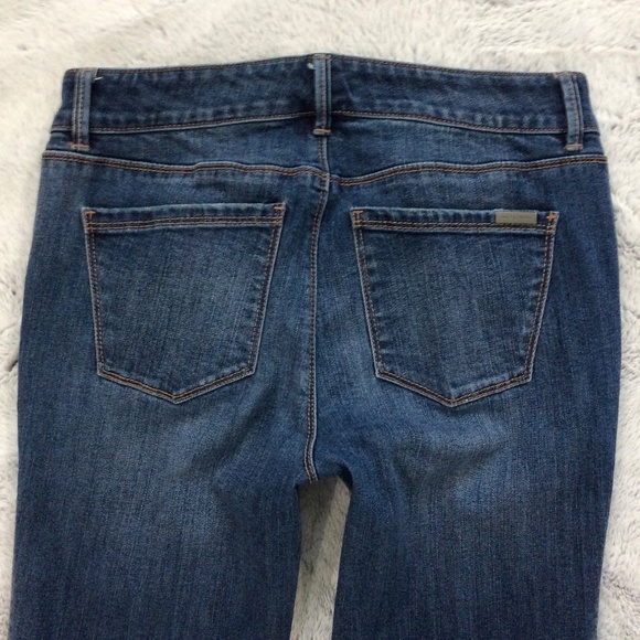 White House Black Market Bootcut Denim Jeans with Embellishments - Picture 4 of 10